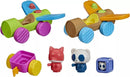 Playskool Roll & Go Critters 2 Wooden Vehicles 2 Figures Toddler 1+