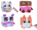 Cubeez Plush 10cm Stackable Squishy Soft Toy Collectible Foam Cube 4 Pack