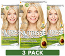 Garnier Nutrisse 10.01 Natural Baby Blonde Permanent Hair Dye Grey Coverage