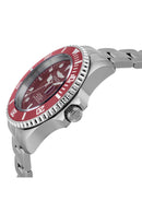 Invicta Pro Diver 35722 Men’s Automatic Watch 47mm Red Dial Stainless Steel