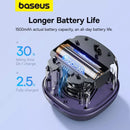 Baseus AeQur V2 Bluetooth Speaker 360° Sound 30H Playtime, Purple