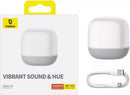 Baseus AeQur V2 Bluetooth Speaker 360° Sound 30H Playtime, White