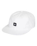 Element Pool White Strapback Cap Men’s Low Profile Baseball Hat OSFA
