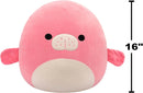 Squishmallows 16in Morlai Coral Manatee Plush Soft Toy Original Gift