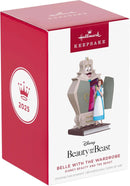 Hallmark Keepsake 2025 Disney Beauty Beast Belle Wardrobe Christmas Ornament