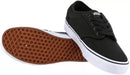 Vans Men’s Atwood Canvas Trainers Black White Skate Shoes BNIB UK 7