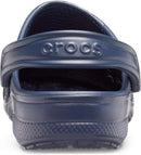 Crocs Baya Clog Kids Navy Slip On Sandals Lightweight Summer Shoes - UK Infant 5