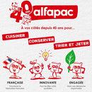 Alfapac 30L Maxi Bin Bags Heavy Duty Refuse Sacks 15 Bags Made in France 3 or 6