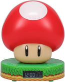 Super Mario Mushroom Digital Alarm Clock by Paladone – USB Powered, New