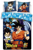 Dragon Ball Super Cotton Duvet Cover Set Japanese Anime - Single 140x200cm