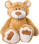 NICI Classic Bear Soft Toy 70cm Brown Plush Teddy 46510 Cuddly Animal