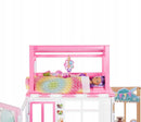 Barbie Dollhouse Playset With Doll & 2 Level House Furniture Puppy HHY40 Mattel
