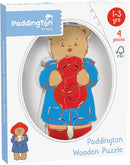 Paddington Bear Wooden Puzzle Toddler 4 Piece Jigsaw Toy Kids 1-3 Years