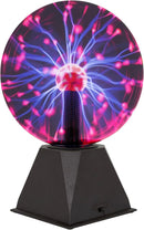 Global Gizmos Plasma Ball Lamp 8" Touch & Sound Activated Lightning Globe Light