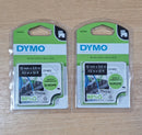 DYMO D1 Flexible Nylon 12mm x 3.5m High Performance Label Tape 16957 - 2 Pack