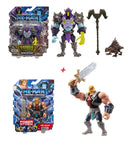 He-Man MOTU Savage Eternia Skeletor and He-Man Power Attack Figures Collectible
