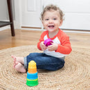 Fat Brain Toys Dimpl Stack Baby Sensory Toy 6m+ Developmental Stacking