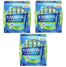Tampax Pearl Compact Super Tampons Multipack Applicator Comfort