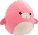 Squishmallows 16in Morlai Coral Manatee Plush Soft Toy Original Gift