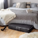 Compactor Black Underbed Storage Case Extra Flat 95x45x18cm