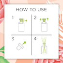 Air Wick Reed Diffuser Peony & Anjou Pear 200ml Premium Air Freshener