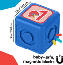 Baby Einstein Connectables 11pc Magnetic Blocks STEAM Submarine Plane
