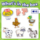 Orchard Toys Farmyard Jigsaw Puzzle 6x2 Piece Toddler Puzzle Age 18 Months+