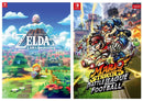 Zelda Link’s Awakening & Mario Strikers Battle League Promo Posters Art Print