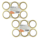 GTSE Clear Cellotape 12 Rolls 24mm x 66m Parcel Packing Gift Wrap Tape