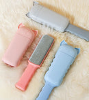 Pet Hair Remover Lint Brush Reusable Self Cleaning Base Cat Dog