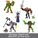 He-Man MOTU Savage Eternia Skeletor and He-Man Power Attack Figures Collectible