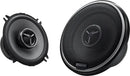 Kenwood KFC-X134 5" 2-Way Coaxial Car Speakers 150W Black Flush Mount