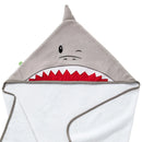 Babycalin Bath Cape 75x75cm Shark Hooded Towel Baby Boys Girls 100% Cotton
