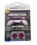 KontrolFreek FPS Freek Frenzy PS5 PS4 Thumbsticks Purple Black 4 Prong