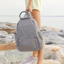 Baggallini All Day Backpack Stone RFID Wristlet Women’s Travel Bag