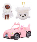 Na! Na! Na! Surprise Cosy Series Evie Von Hoo 18cm Doll & Pink Plush Convertible