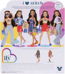 Disney ILY 4ever Stitch Fashion Doll 11.5" Articulated Multi Outfit Closet Set