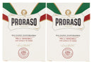 Proraso White Aftershave Balm 100ml Sensitive Skin Conditioner Men - 2 PACK
