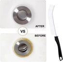 Crevice Cleaning Brush Set Hard Bristle Grout Tile Sink Gap Cleaner 8 Pack