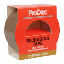 2"x50m Heavy Duty Brown Packing Tape Strong Parcel Box Sealer By ProDec
