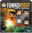 Harry Potter Funkoverse 4 Figure Strategy Board Game Spanish Version