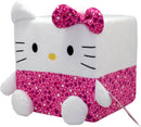 Hello Kitty Cubeez Sweet Leopard Plush 20cm Stackable Squishy Soft Toy