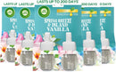 10x Air Wick Plug In Refill Spring Breeze & Island Vanilla Scented Oil 19ml