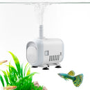 Quiet Submersible Aquarium Water Pump With 1.2m-1.6m Lift & Dry Run Protection