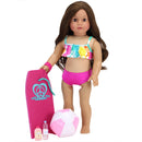 Sophia’s 5 Piece Bikini Beach Set Playset for 18" Dolls