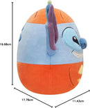 Squishmallows Disney Stitch Pumpkin Halloween Plush 8" Toy By Jazwares
