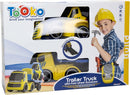 SilverLit Tooko RC Truck Bulldozer Remote Control Toy Trailer Sound Effects