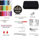KECASUDE Sewing Kit 24 Colour Thread Set Travel Emergency Beginners