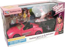 Kaidilong Fashion City My First Travel Sport Car & Helicopter Doll + Accessories