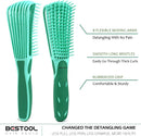 BESTOOL Detangling Hair Brush Curly Afro Natural Hair Wet Dry Detangler Comb
